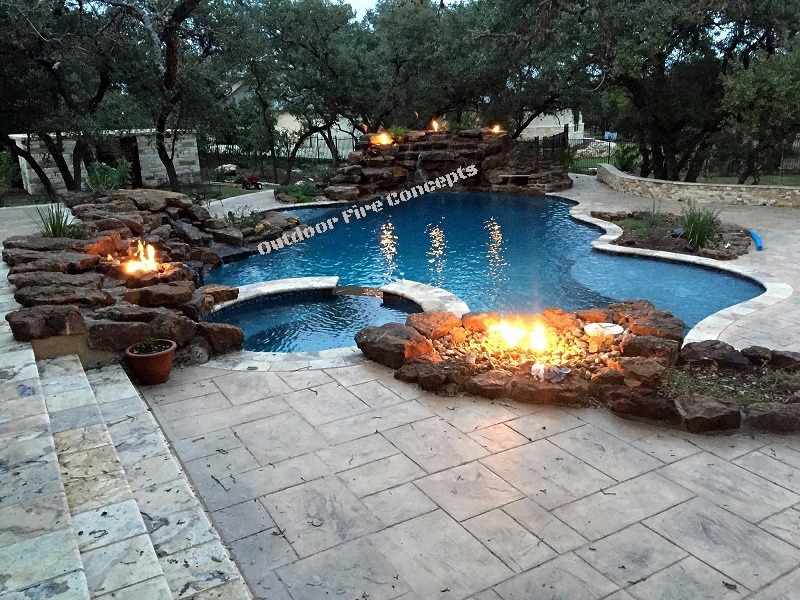Outdoor Fire Concepts Beautiful, California Outdoor Concepts Island Fire Pit